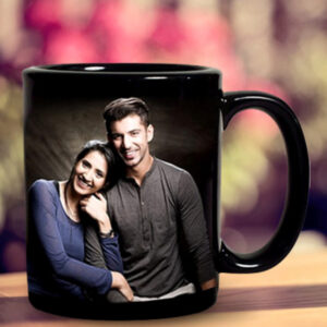 black mug