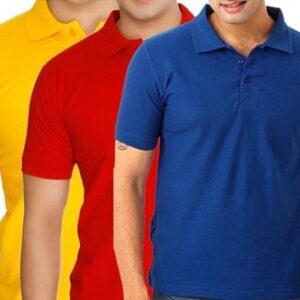 pure cotton collar t shirts