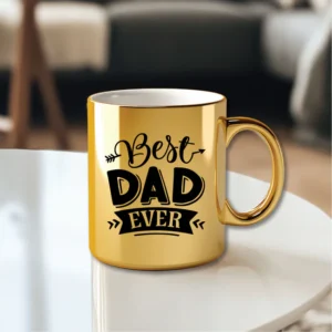 golden mug