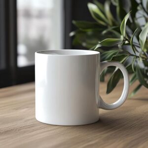 white mug